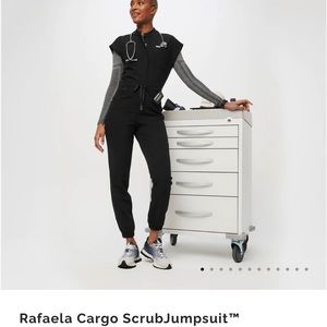 Figs Rafaela Cargo scrub jumpsuit